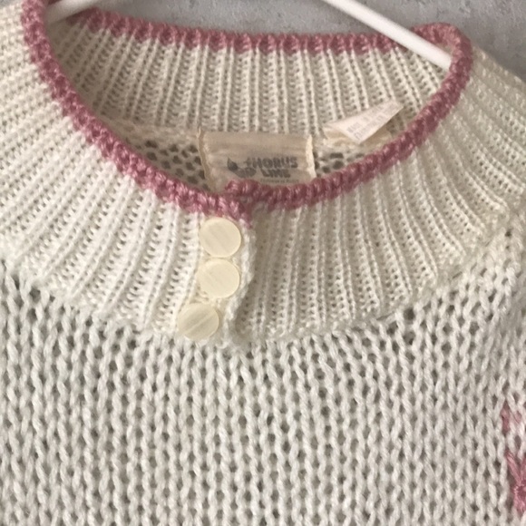 1980s acrylic chunky knit pullover - Picture 4 of 6